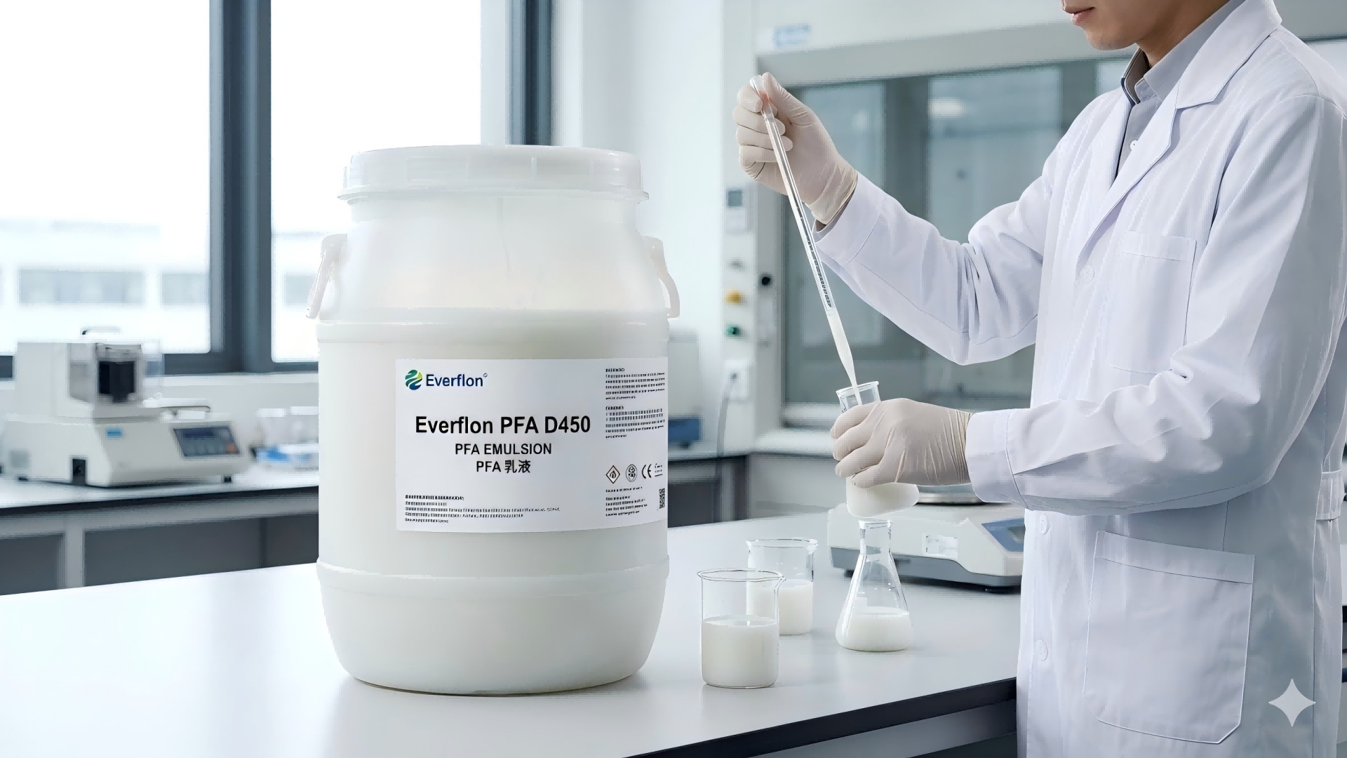 Nouveau catalogue Everflon™ PFA Dispersion D450 disponible dès maintenant