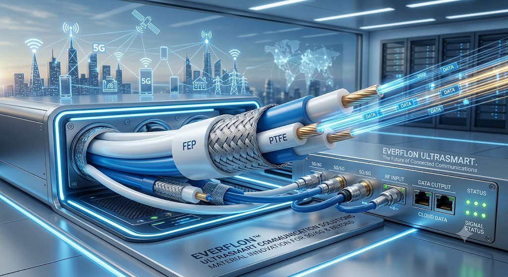 Façonner l’avenir de la connectivité&nbsp;: Le rôle des fluoropolymères Everflon™