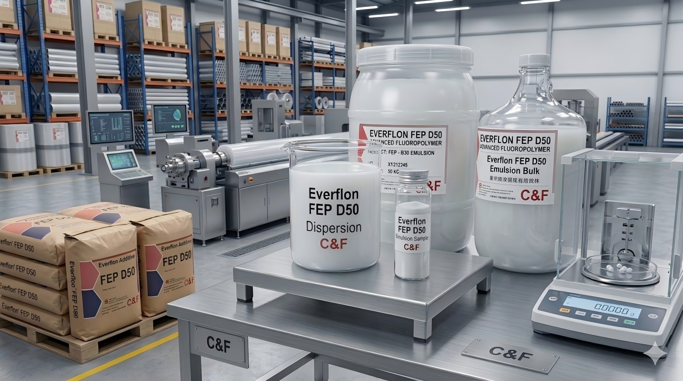 Le tout nouveau Everflon FEP D50 est désormais disponible&nbsp;: optimisé pour les procédés de haute performance